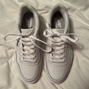 White Reebok Low Top Sneaker